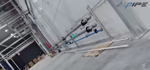 অ্যালুমিনিয়াম খাদ পাইপলাইন ইনস্টলেশন অ্যালুমিনিয়াম খাদ পাইপলাইন ইনস্টলেশন