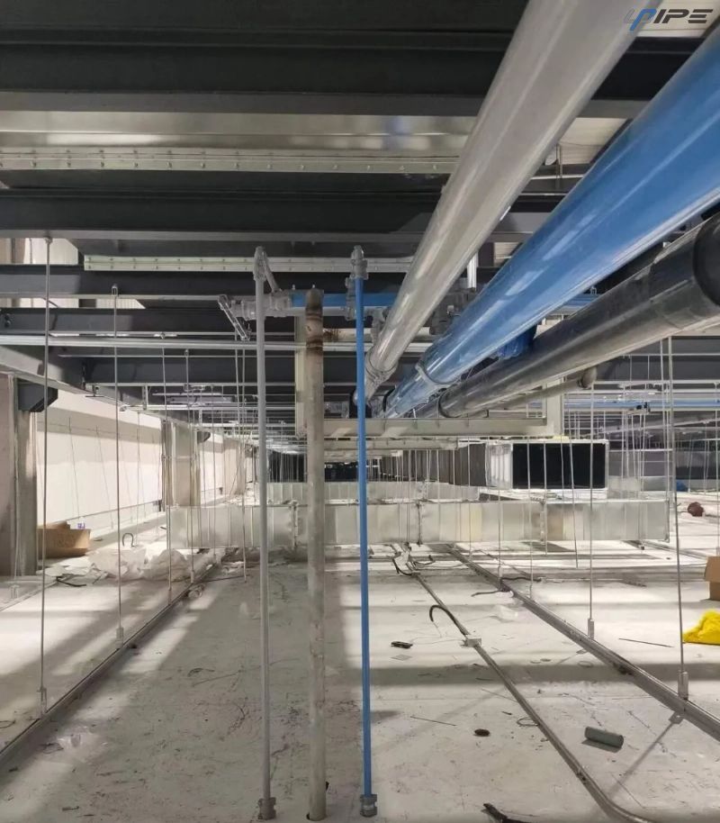 সংকুচিত বায়ু সিস্টেমে নীল অ্যালুমিনিয়াম এয়ার পাইপ সংকুচিত বায়ু সিস্টেমে নীল অ্যালুমিনিয়াম এয়ার পাইপ